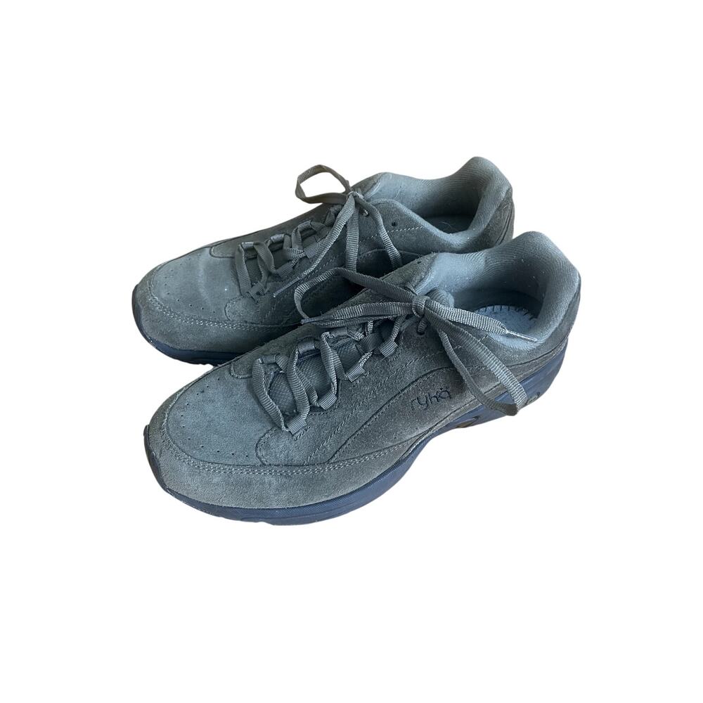 Ryka Catalyst 3 Green Suade Rubber Soles Men 11 #0327